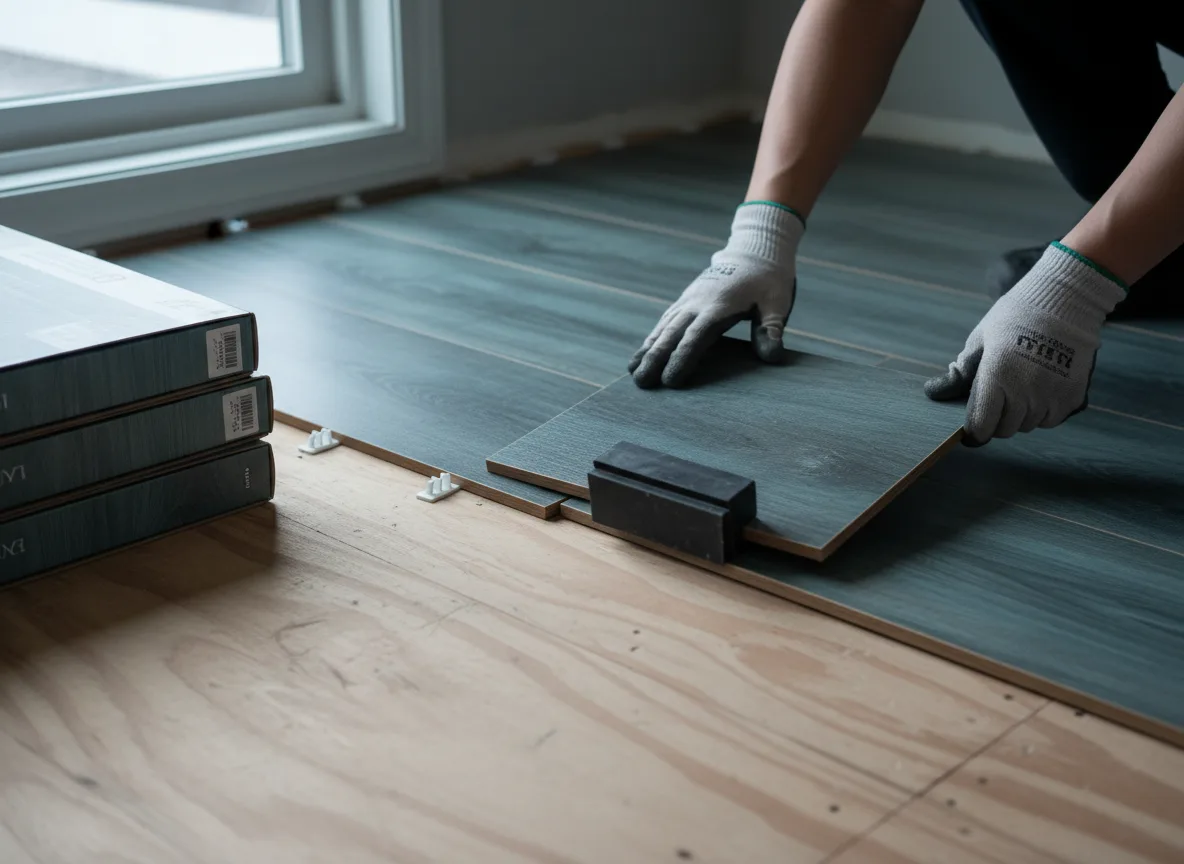 Luxury Vinyl Plank Installation company in Hiland, WY
